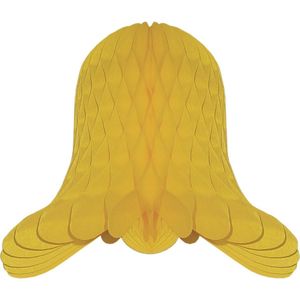 Decoratie kerst klokken goud 30 cm