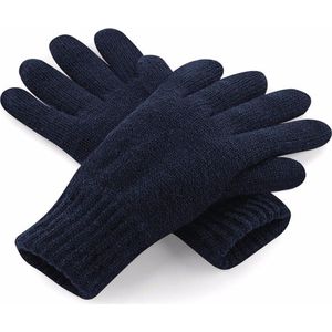 Classic thinsulate handschoenen navy S/M