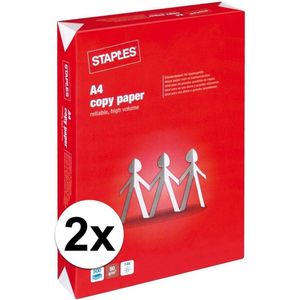 Voordelig wit A4 papier 1000 vellen 80 grams