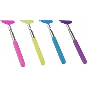 Rugkrabber - uitschuifbaar - 68 cm Paars