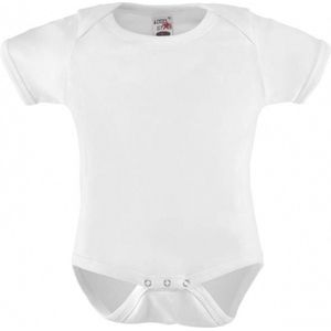 Kraamcadeau - Baby Rompertje - Wit - Katoen