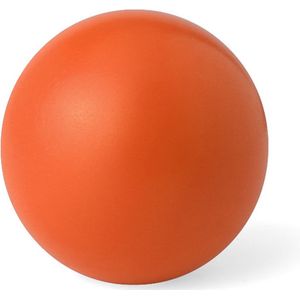 Anti Stressbal 6 cm om hand, pols of onderarm te versterken - Oranje, Rood