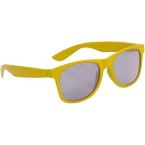 Gele kinder feest- en zonnebril - Feestbrillen voor kinderen