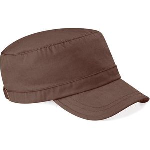 Bruine leger caps van Beechfield - Cap