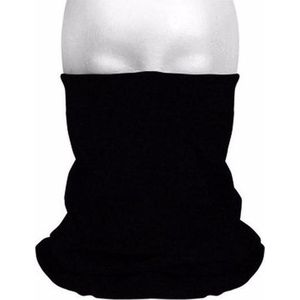 Morf sjaal - multifunctioneel - zwart