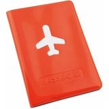 Paspoort houder rood 13 cm - Reis documentenhouders paspoorthoezen