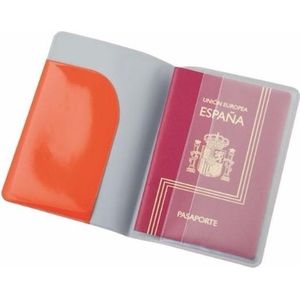 Paspoort houder rood 13 cm - Reis documentenhouders paspoorthoezen