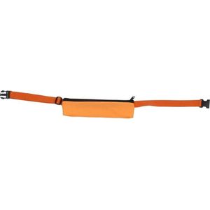 Oranje sport heuptasje 80-107 cm voor volwassenen