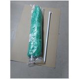 Rieten strand parasol groen