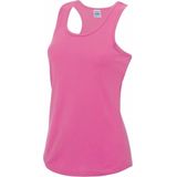 AWDis - Sport Singlet - Roze - Mouwloos Shirtje - Polyester - Luchtdoorlatend - Sneldrogend