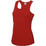 AWDis - Sport Singlet - Rood - 100% Polyester - Ventilatie Gaatjes