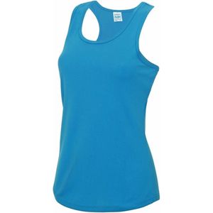 AWDis - Sport Singlet - Blauw - Mouwloos Shirtje - Polyester - Lucht Doorlatend - Sneldrogend