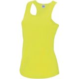 AWDis - Sport Singlet - Neon Geel - 100% Polyester - Ventilatie Gaatjes
