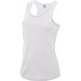 AWDis - Sport Singlet - Wit - Mouwloos - Polyester - Lucht Doorlatend - Sneldrogend