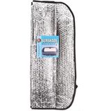 Auto Zonnescherm Metallic Wit