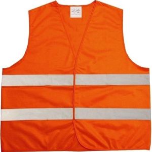Oranje veiligheidsvest voor volwassenen - reflecterend vest
