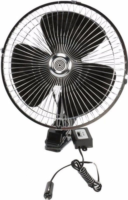 All Ride - Autoventilator - 24 Volt - Vrachtwagen Ventilator - Met Zuignap en Clip