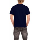 Gildan - Basic T-shirt - Navy - 100% Katoen