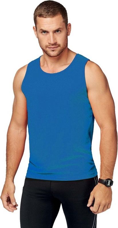 ProAct - Sport Singlet - Blauw - Tanktop Hemd - Mouwloos