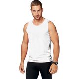 ProAct - Sport Singlet - Wit - Tanktop Hemd - Mouwloos - Sneldrogende Stof