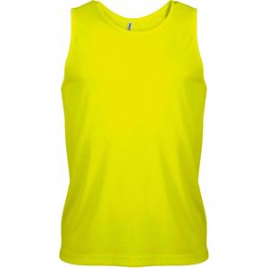 ProAct - Sport Singlet - Fluor Geel - 100% Polyester