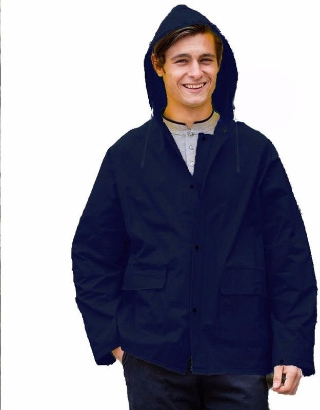 Regenjas - Splash - Donkerblauw - Synthetisch - Volwassenen