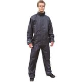 Grote maten zwart All Weather regenpak voor volwassenen XXXL