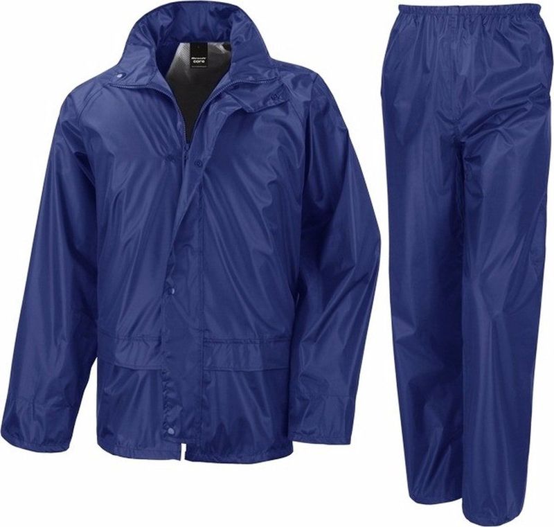 Blauw All Weather regenpak voor volwassenen S