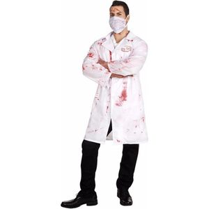 Bloederige arts Dr. Mad kostuum voor heren 50/52