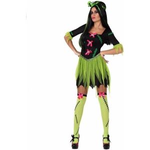 Halloween monster kostuum voor dames