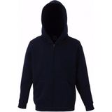 Fruit Of The Loom - Capuchonsweater - Navy - Katoenmix