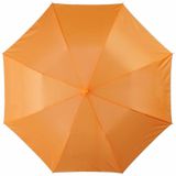 Kleine paraplu oranje 93 cm