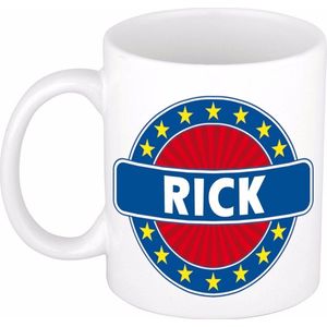 Rick naam koffie mok / beker 300 ml  - namen mokken