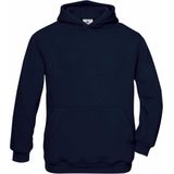 B&C - Katoenmix Sweater - Navy - Met Capuchon