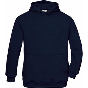B&C - Katoenmix Sweater - Navy - Met Capuchon