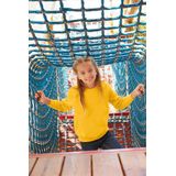 Gele katoenmix sweater voor jongens