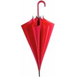 Rode automatische paraplu 107 cm