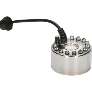Mistmaker rook machine met 12 lampjes 4,5 x 3 cm - Werkt met water - Halloween feestdecoratie