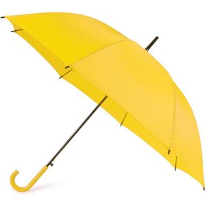 Gele paraplu 107 cm polyester/kunststof - Paraplu's
