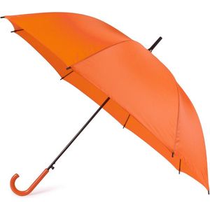 Oranje paraplu 107 cm polyester/kunststof - Paraplu's