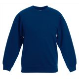 Fruit of the Loom - Kinder Classic Set-In Sweater - Blauw