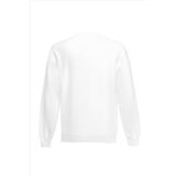 Witte katoenmix sweater voor jongens