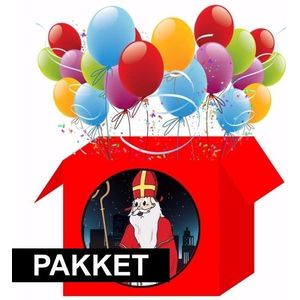 Pakjesavond decoratie pakket  welkom Sinterklaas - Feestpakketten