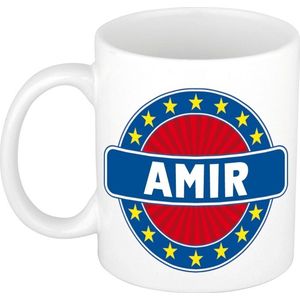 Amir naam koffie mok / beker 300 ml  - namen mokken