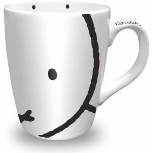 Mok/beker Nijntje snoet 10 cm - Kinder melk/thee bekers - Porselein