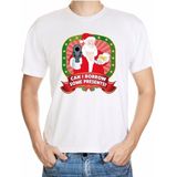 Foute kerst shirt wit - can I borrow some presents - voor heren