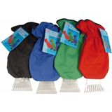 All Ride - IJskrabber - Zwart - Kunststof met Handschoen