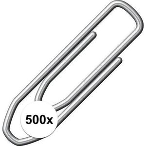 500 stuks kleine paperclips 21 mm