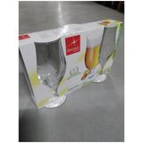 3x speciaalbier glazen - 375 ml - tulpvormige bierglazen