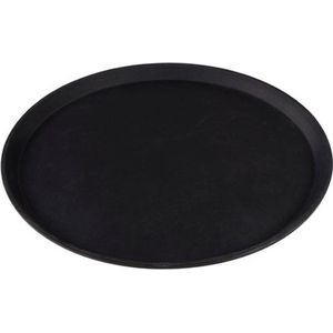 Rond dienblad met antislip - kunststof - 40,5 cm - dienbladen